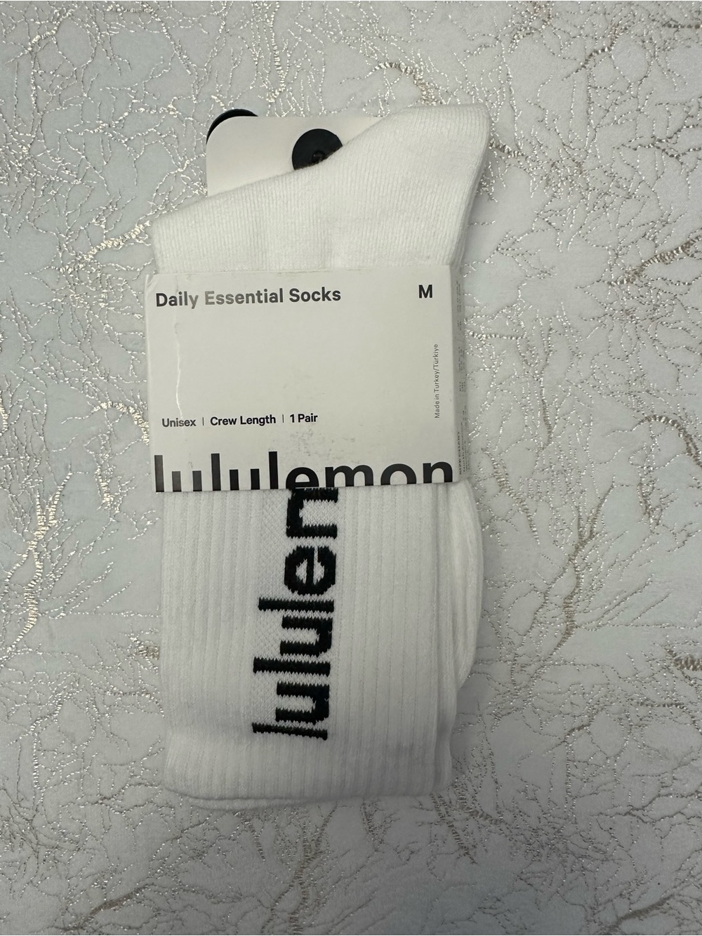 lululemon Daily Essential Crew Socks - White